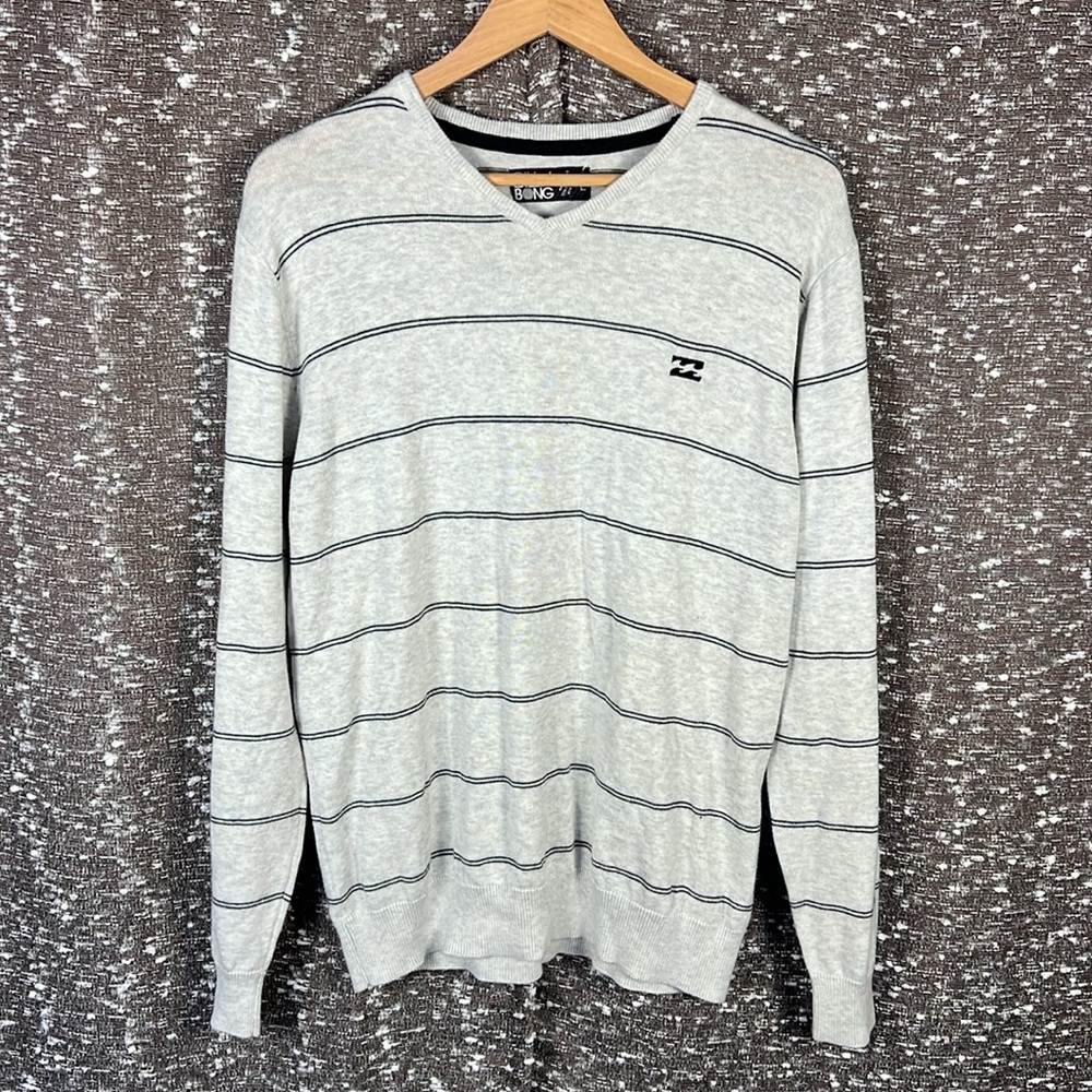 Billabong Long Sleeve Horizontal Striped Sweater